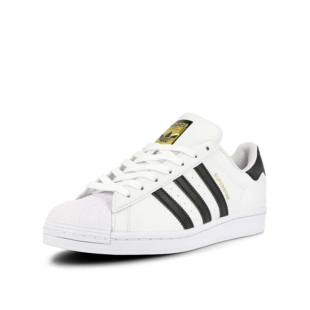 adidas superstar vegan Running White / Core Black / Green Detailfoto | Overkill