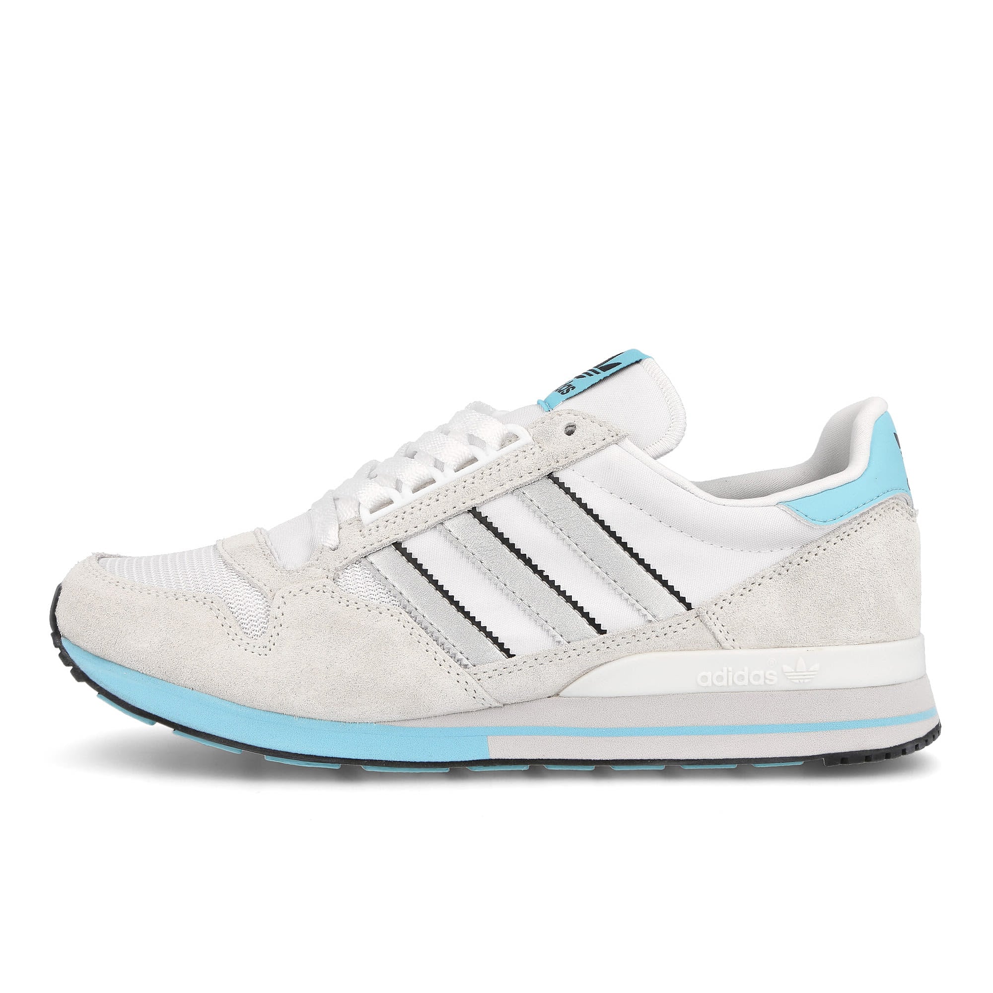 adidas zx 500 Off White-Silver Metallic-Footwear White Sneakers FW2813 | Overkill