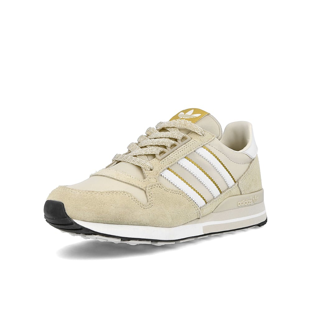adidas wmns zx 500 Sand-Footwear White-Clear Brown Sneakers Close Up | Overkill