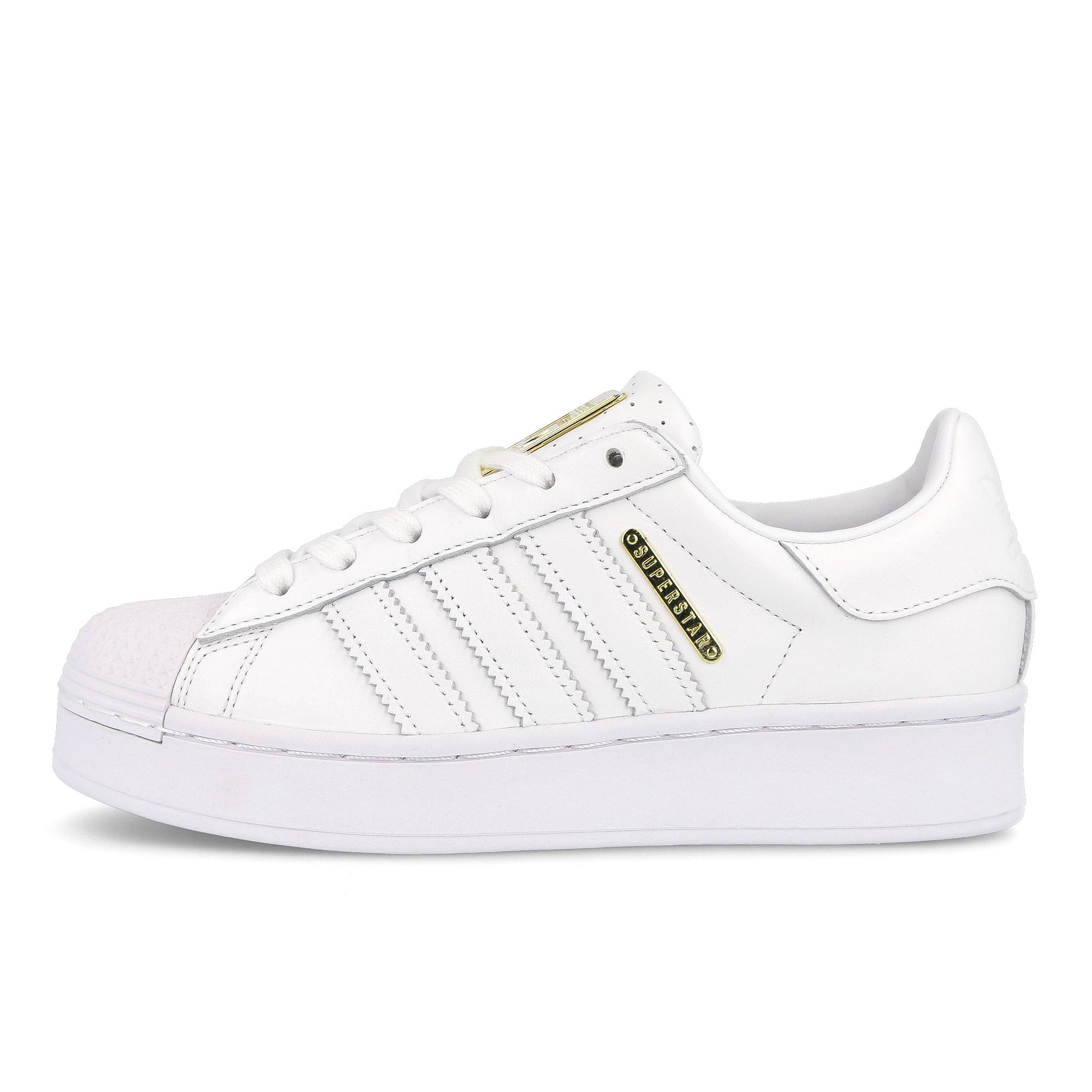 adidas wmns superstar bold Running White / Gold Metallic / Core Black FW4520 | Overkill