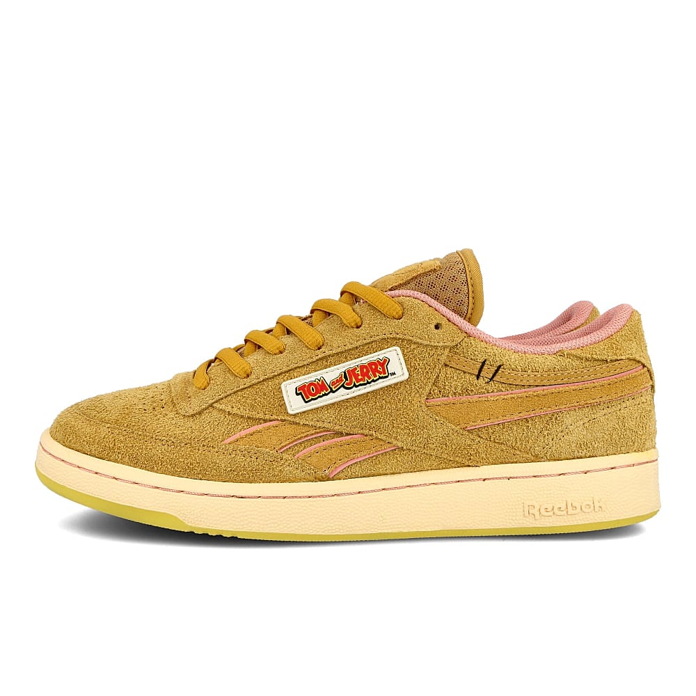 Reebok Tom & Jerry x Reebok Club C Revenge MU Bold Brass-Bold Brass-Quiet Pink Sneakers FW4632 | Overkill