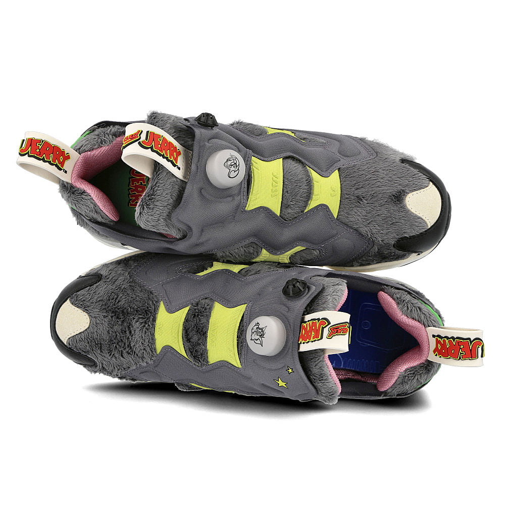 Reebok Tom & Jerry x Reebok Instapump Fury OG MU Cold Grey-Hero Yellow-Black Sneakers Detailfoto | Overkill