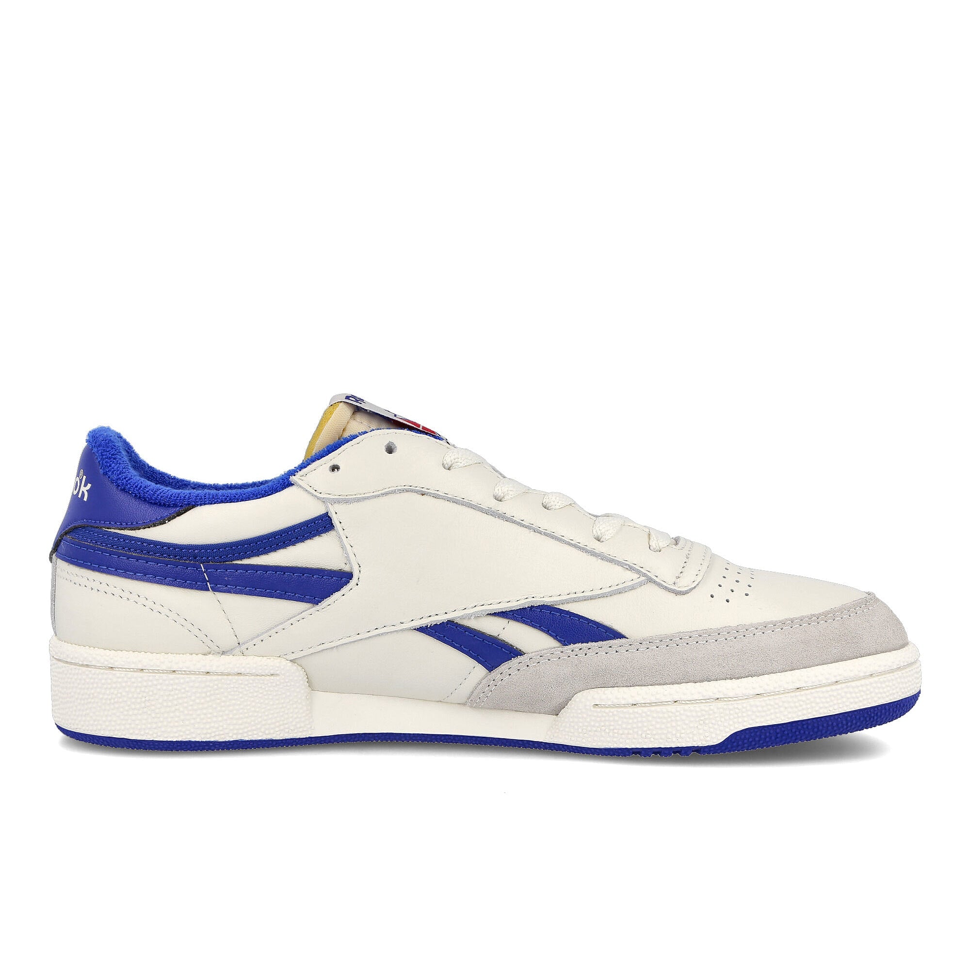 Reebok club c revenge vintage Chalk-Collegiate Royal-Ex Cellent Red Low Top Sneakers Silhouette | Overkill