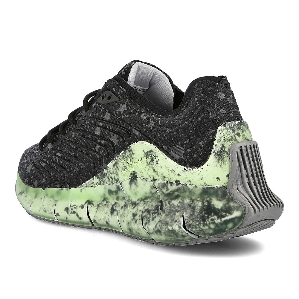 Reebok Billionaire Boys Club x Reebok ZIG Kinetica Black-Silver Metallic-Neon Red Sneakers Material | Overkill