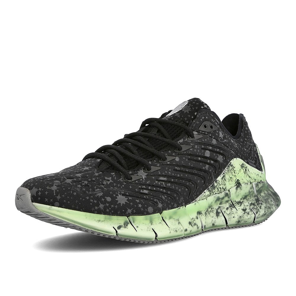 Reebok Billionaire Boys Club x Reebok ZIG Kinetica Black-Silver Metallic-Neon Red Sneakers Close Up | Overkill