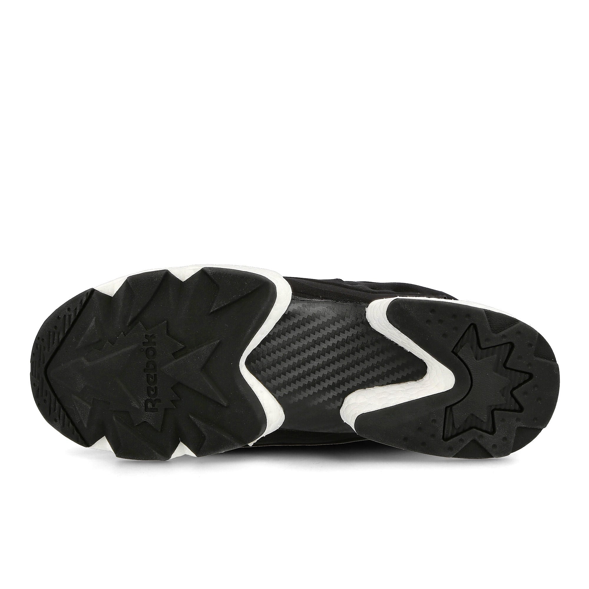 Reebok adidas x Reebok Instapump Fury BOOST Black-White-Panton Low Top Sneakers Detail View 1 | Overkill