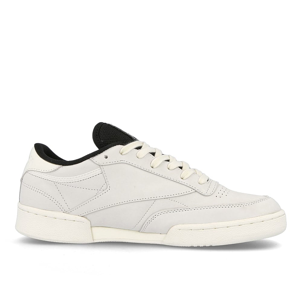 Reebok Sneeze x Reebok Club C Revenge MU White-Silver Metallic Sneakers Silhouette | Overkill