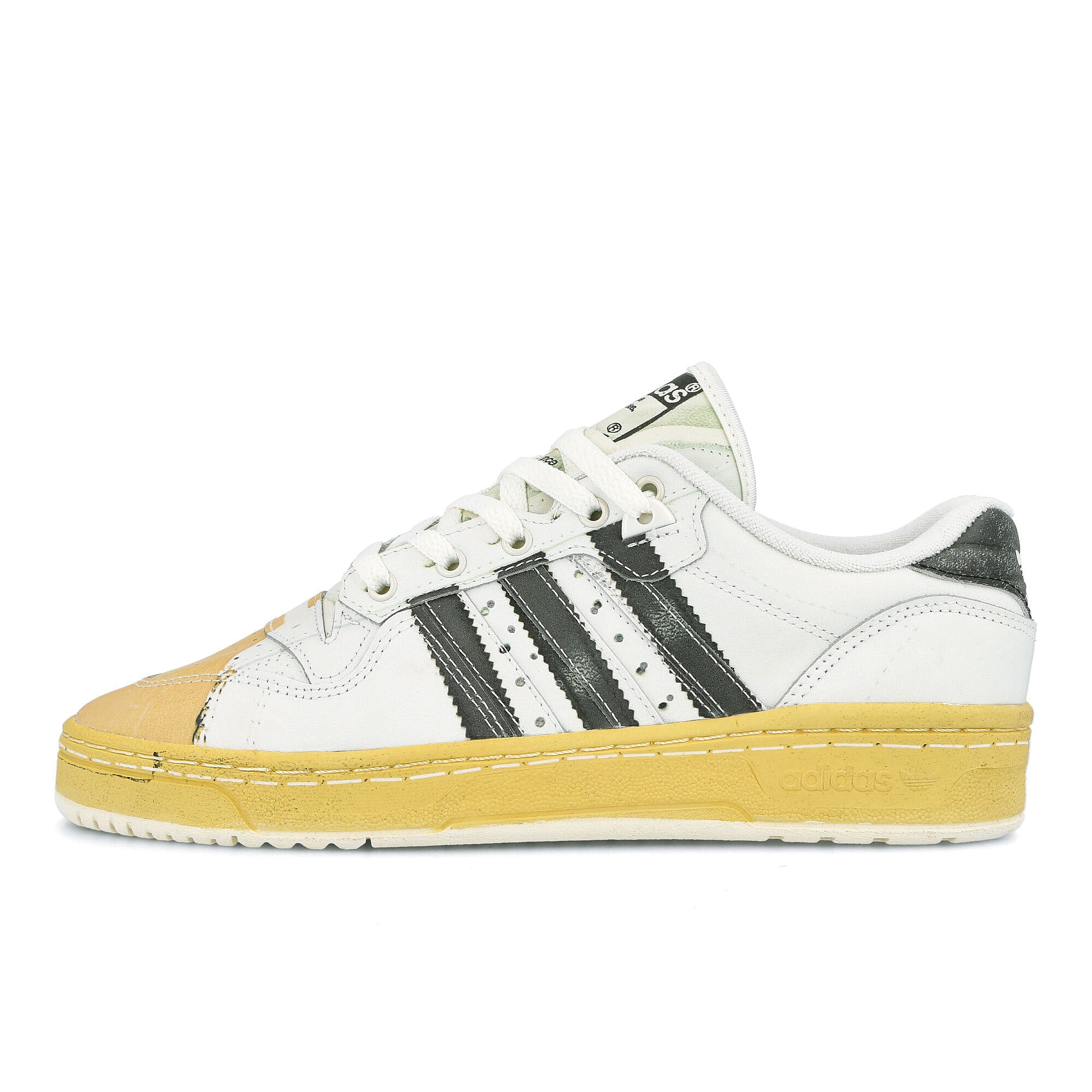 adidas rivalry lo superstar Running White-Core Black-Off White Sneakers FW6094 | Overkill