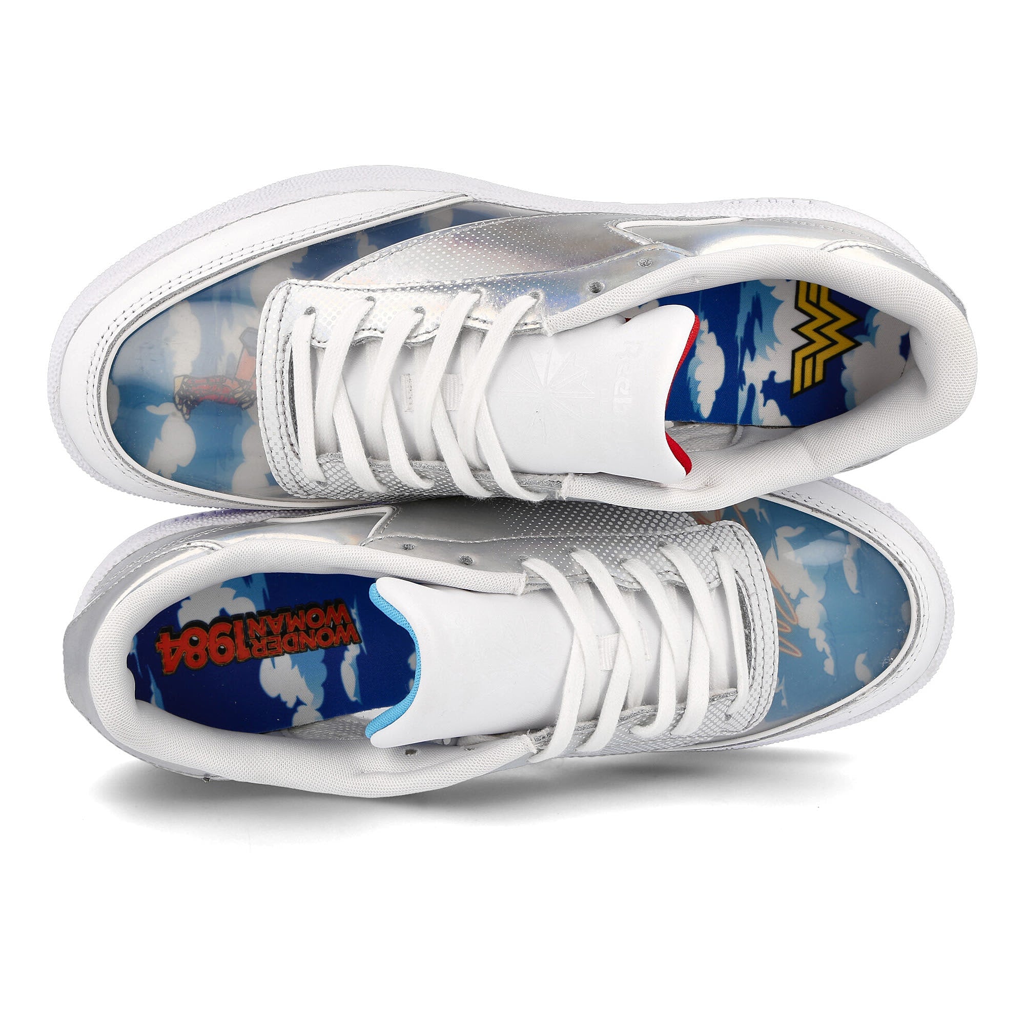 Reebok Wonder Woman x Reebok Club C 85 MU White / Silver Metallic / White FW6180 | Overkill