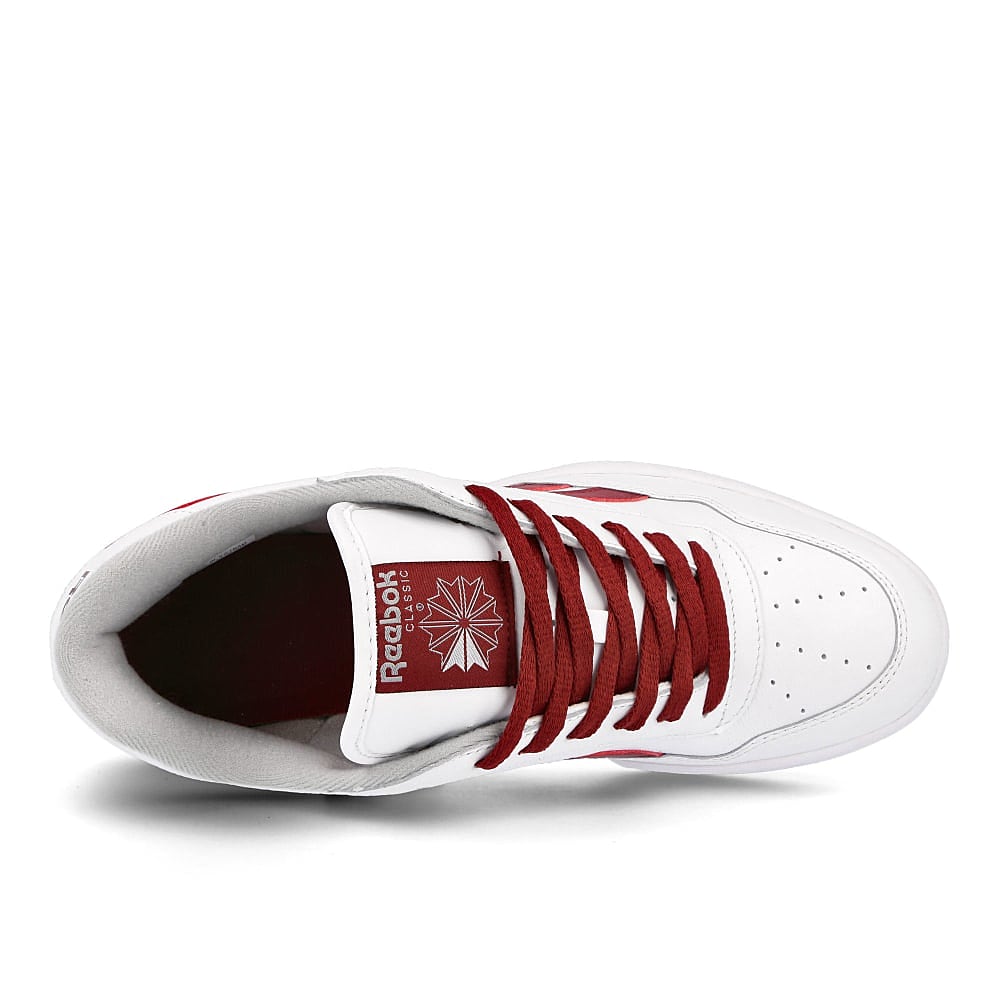 Reebok bb 4000 White-Merlot-Pure Grey Sneakers Detailfoto | Overkill