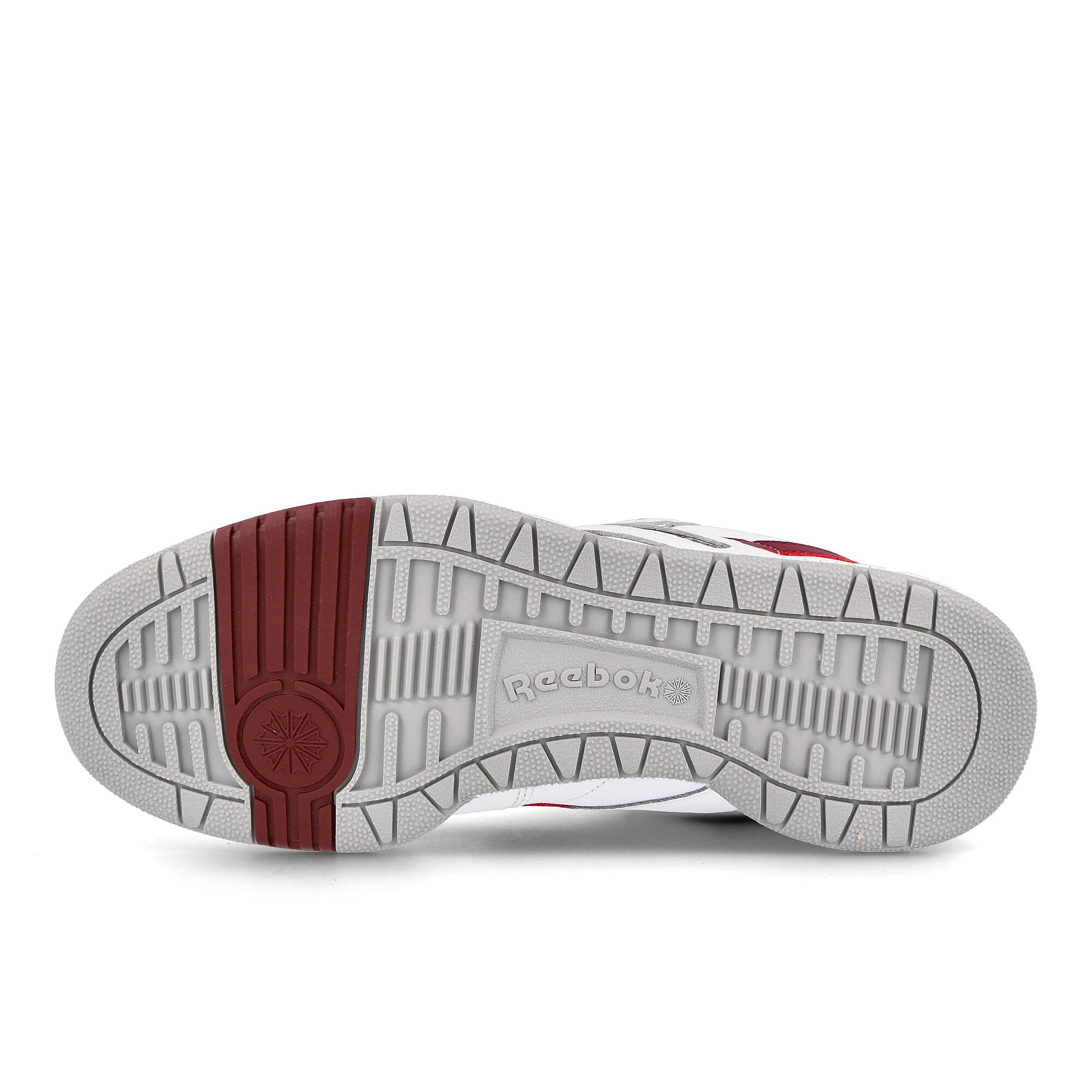 Reebok bb 4000 White-Merlot-Pure Grey Sneakers Detail View 1 | Overkill