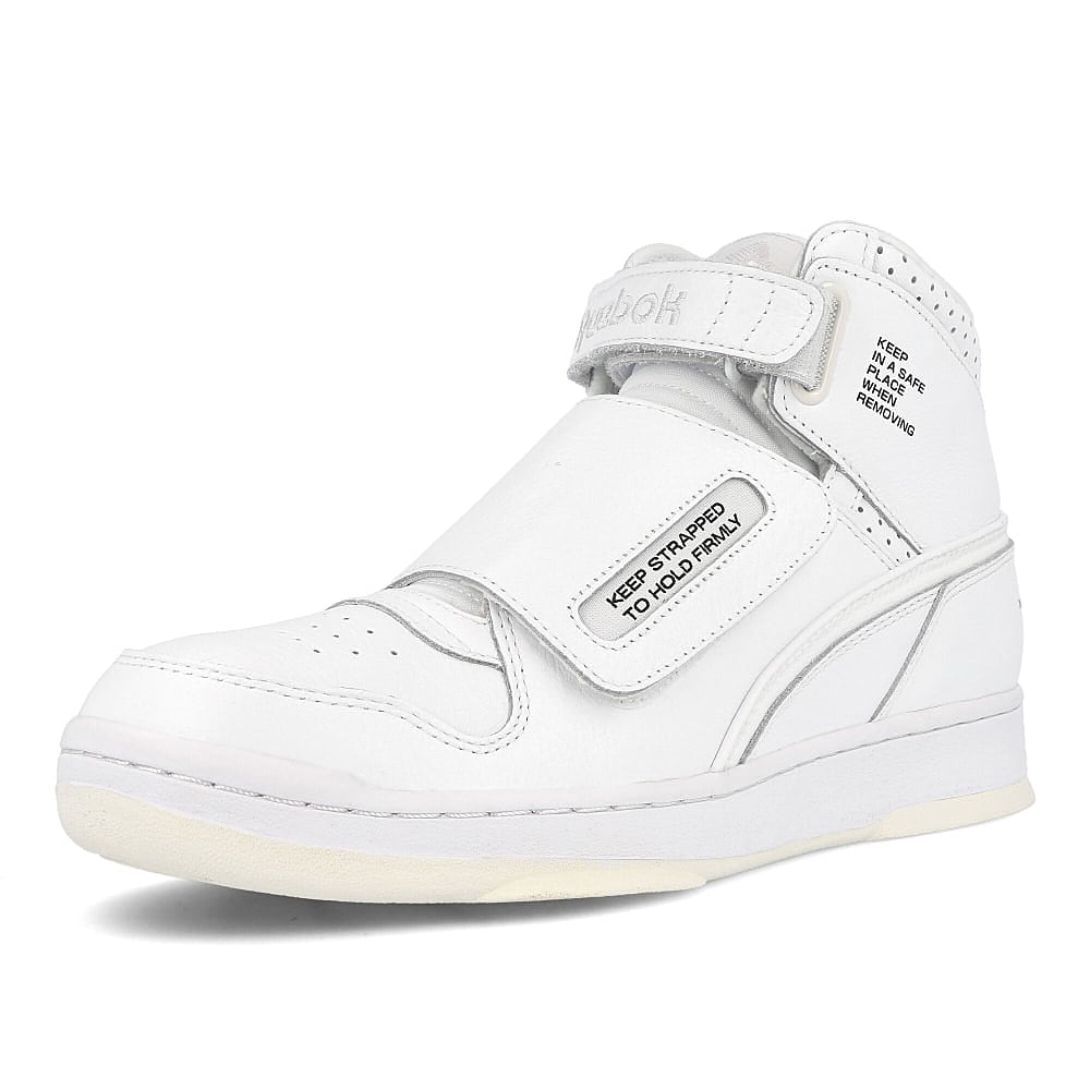 Reebok Mountain Research x Reebok Alien Stomper White-Black-Porcelain Sneakers Close Up | Overkill