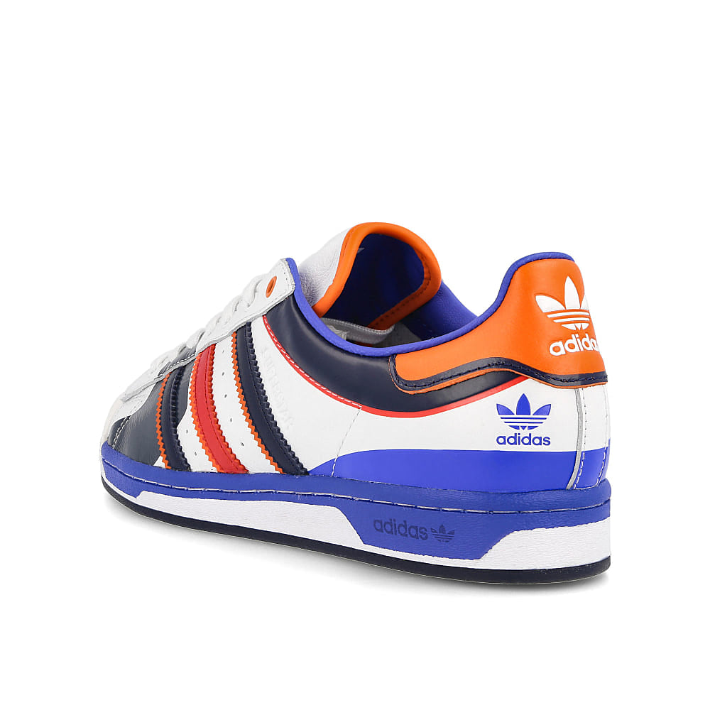 adidas superstar Footwear White-Blue-Scarlet Sneakers Material | Overkill