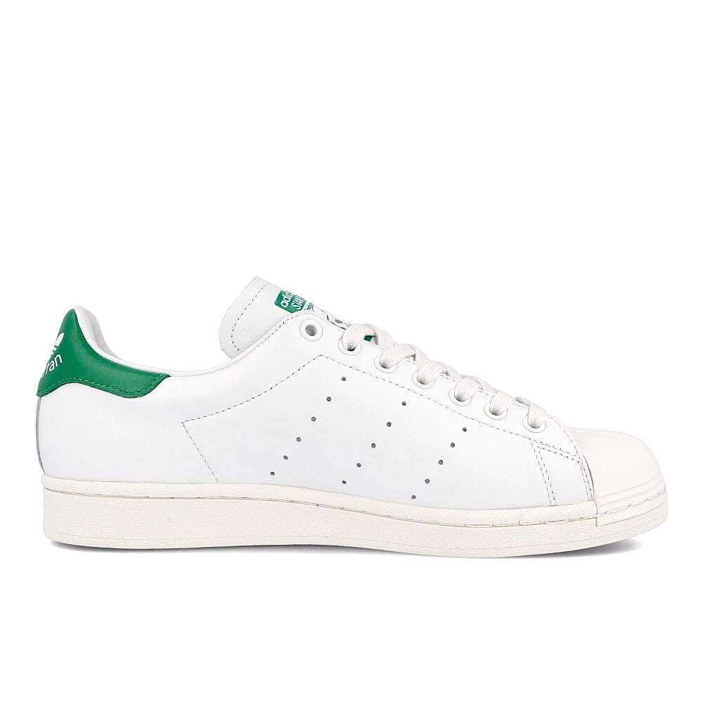 adidas superstan Footwear White / Footwear White / Green Material | Overkill