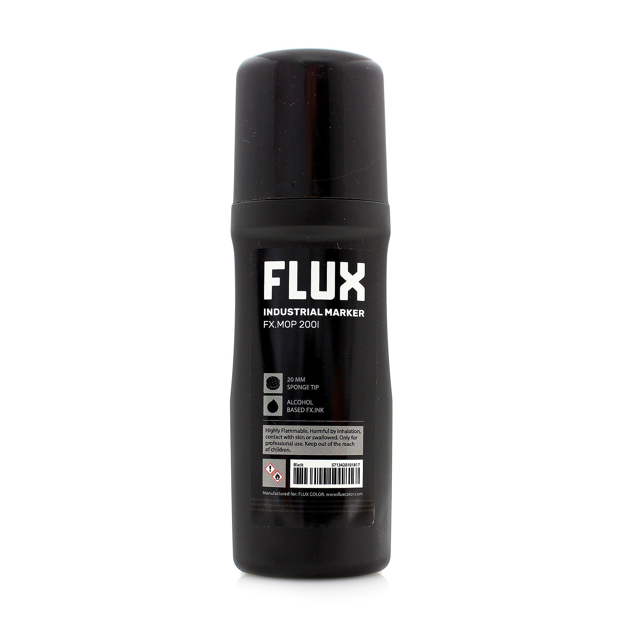 Flux industrial mop marker flip cap 200 ml 0 Marker Material | Overkill