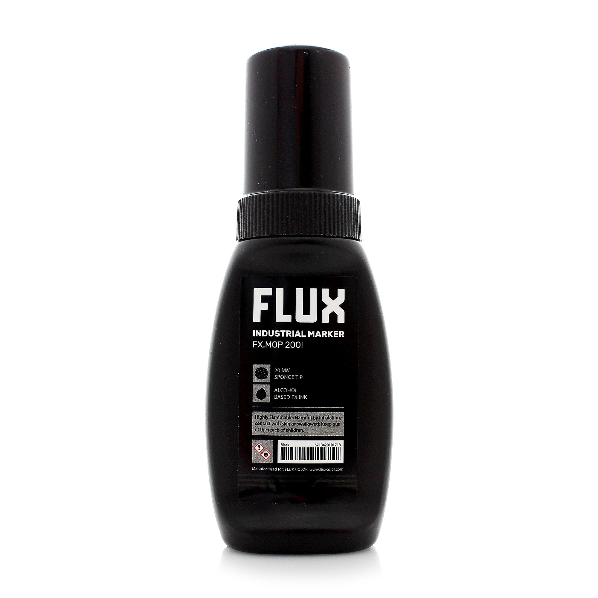 Flux industrial mop marker screw cap 200 ml 0 Marker Material | Overkill