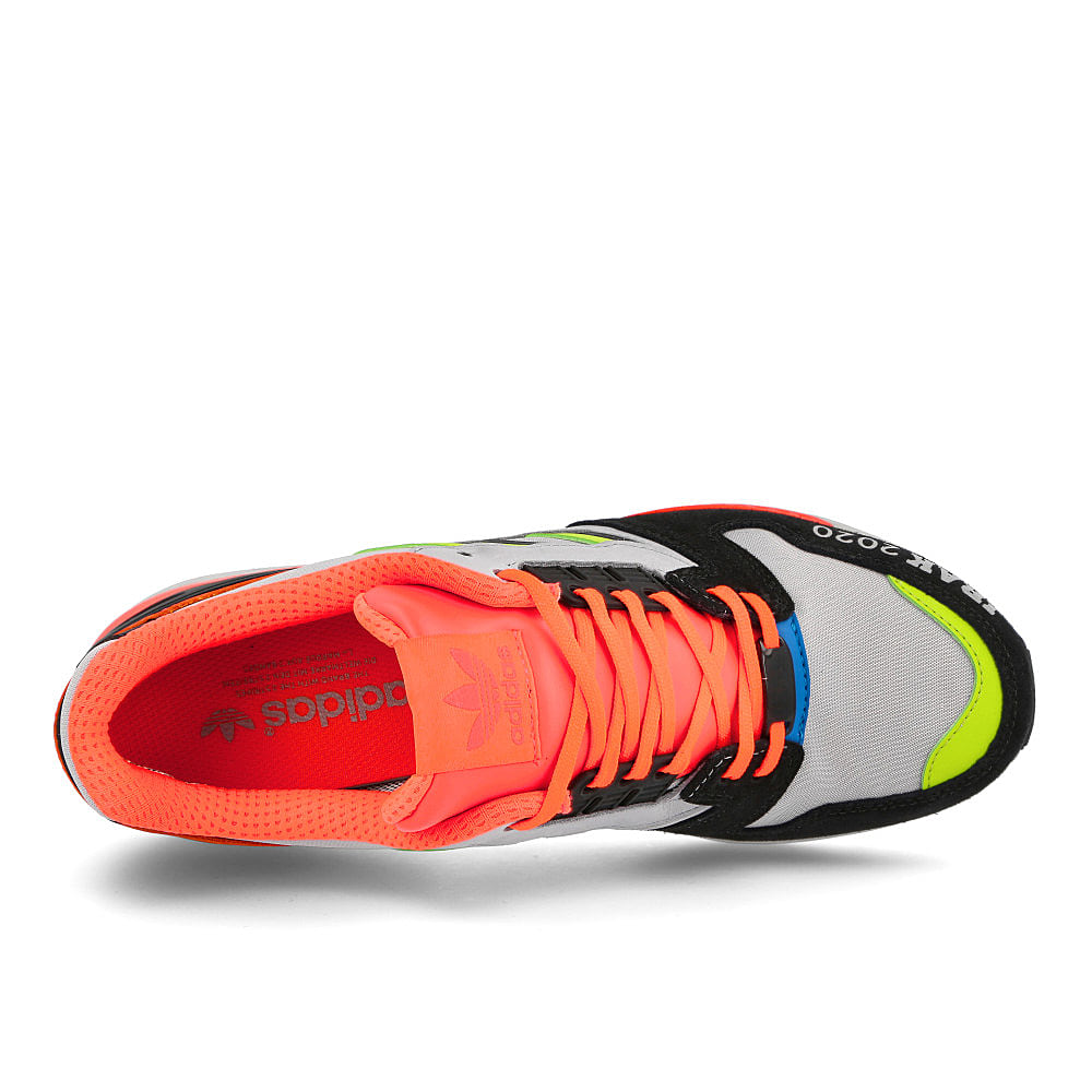 adidas ZX 8000 GTX Clear Onix-Semi Solar Slime-Solar Red Low Top Sneakers Detailfoto | Overkill