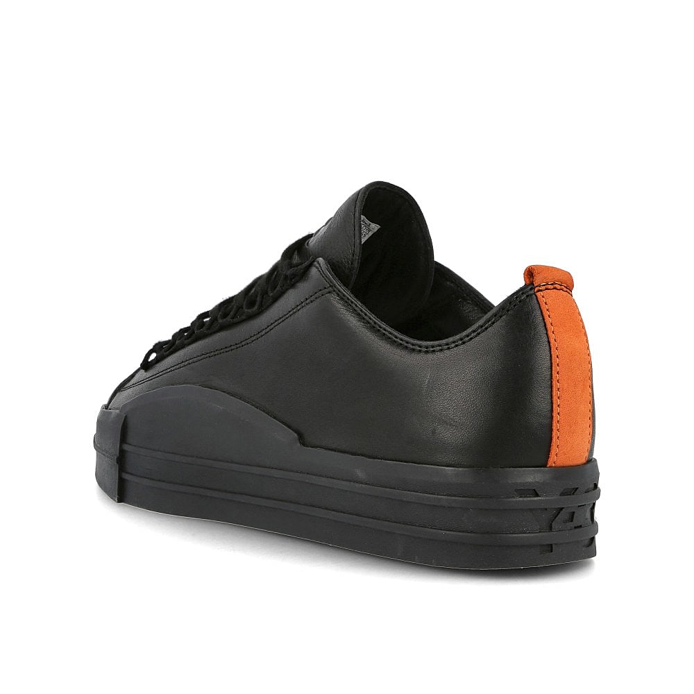 Y-3 yuben low Core Black-Core Black-Orange Sneakers Material | Overkill