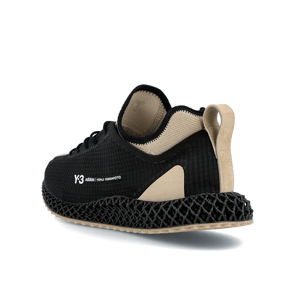 Y-3 runner 4d io Black-Trace Khaki-Footwear White Sneakers Material | Overkill