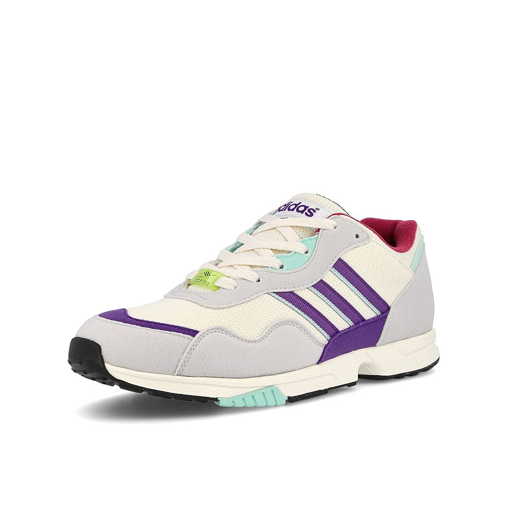 adidas spzl hrmny Chalk White-Off White-Clear Mint Low Top Sneakers Close Up | Overkill