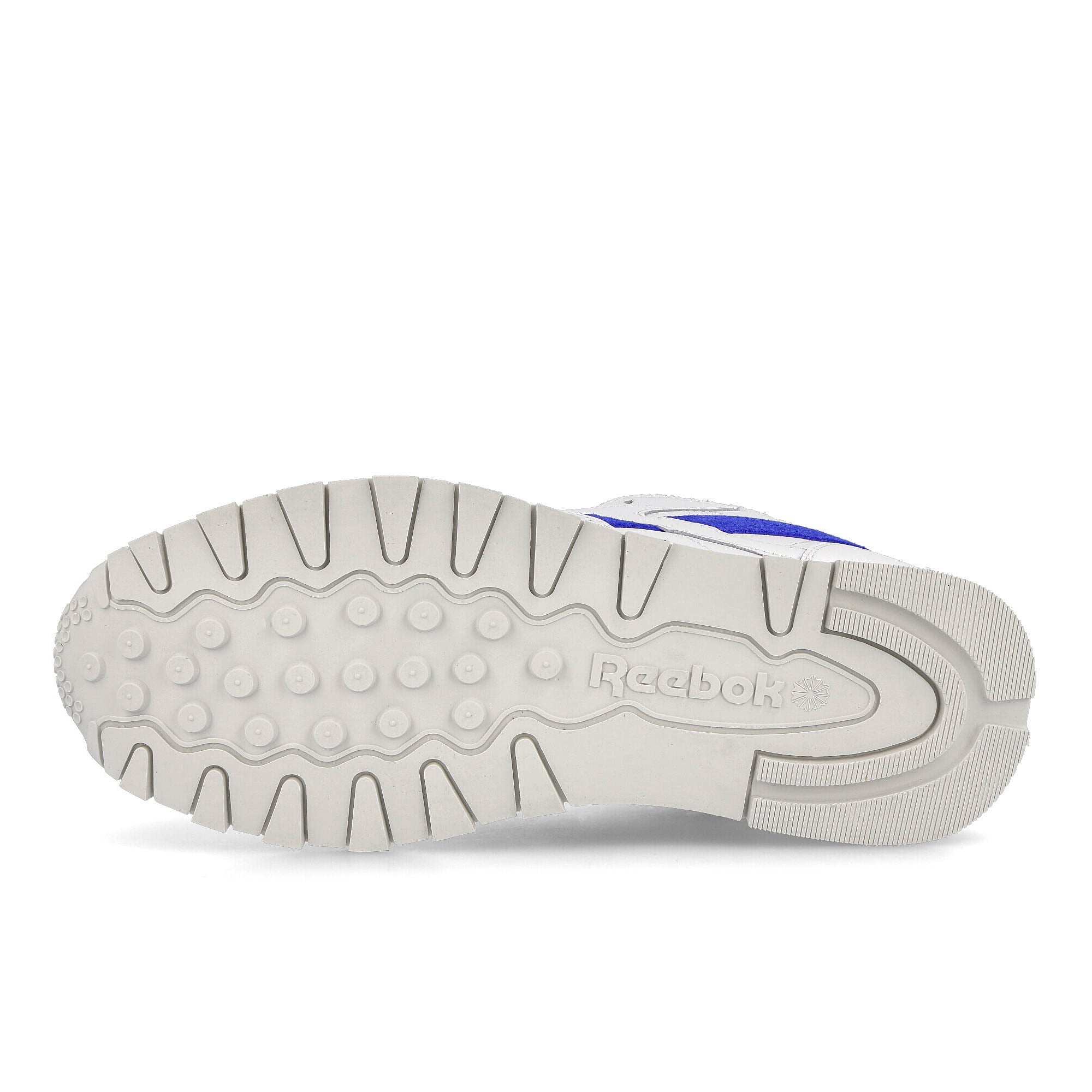 Reebok classic leather White/ Court Blue-Morning Fog Low Top Sneakers Detail View 1 | Overkill