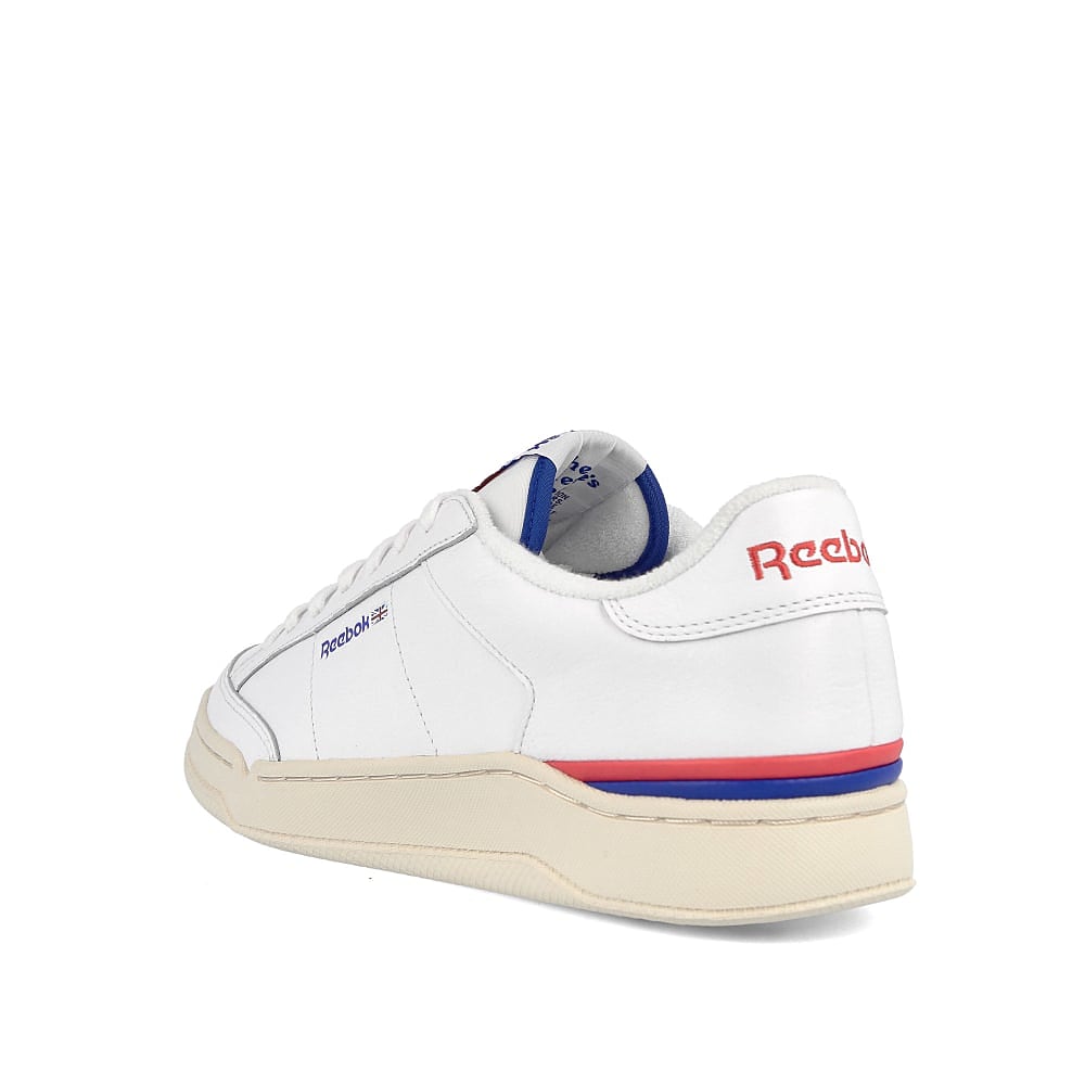 Reebok ad court Footwear White-Collegiate Royal-Vector Red Low Top Sneakers Material | Overkill