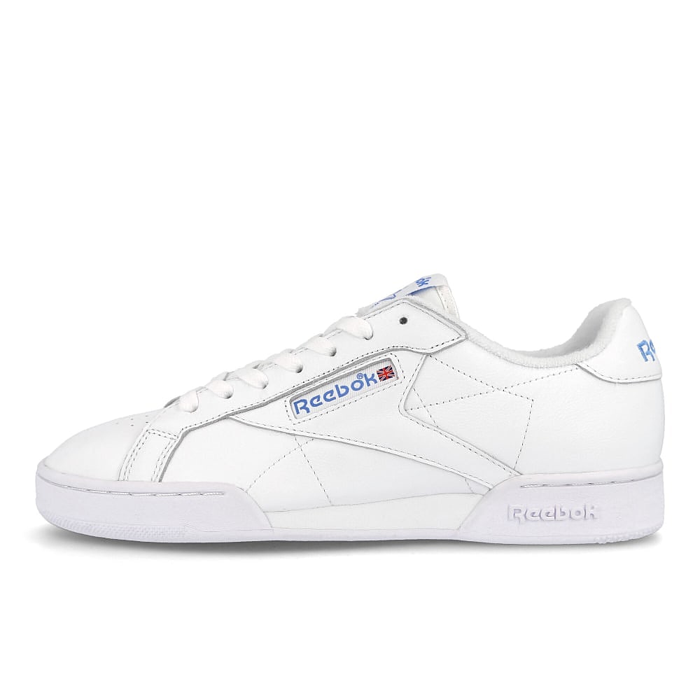 Reebok npc uk ii White / Athletic Blue / White Low Top Sneakers FX1417 | Overkill