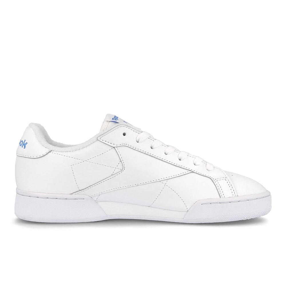 Reebok npc uk ii White / Athletic Blue / White Low Top Sneakers Silhouette | Overkill
