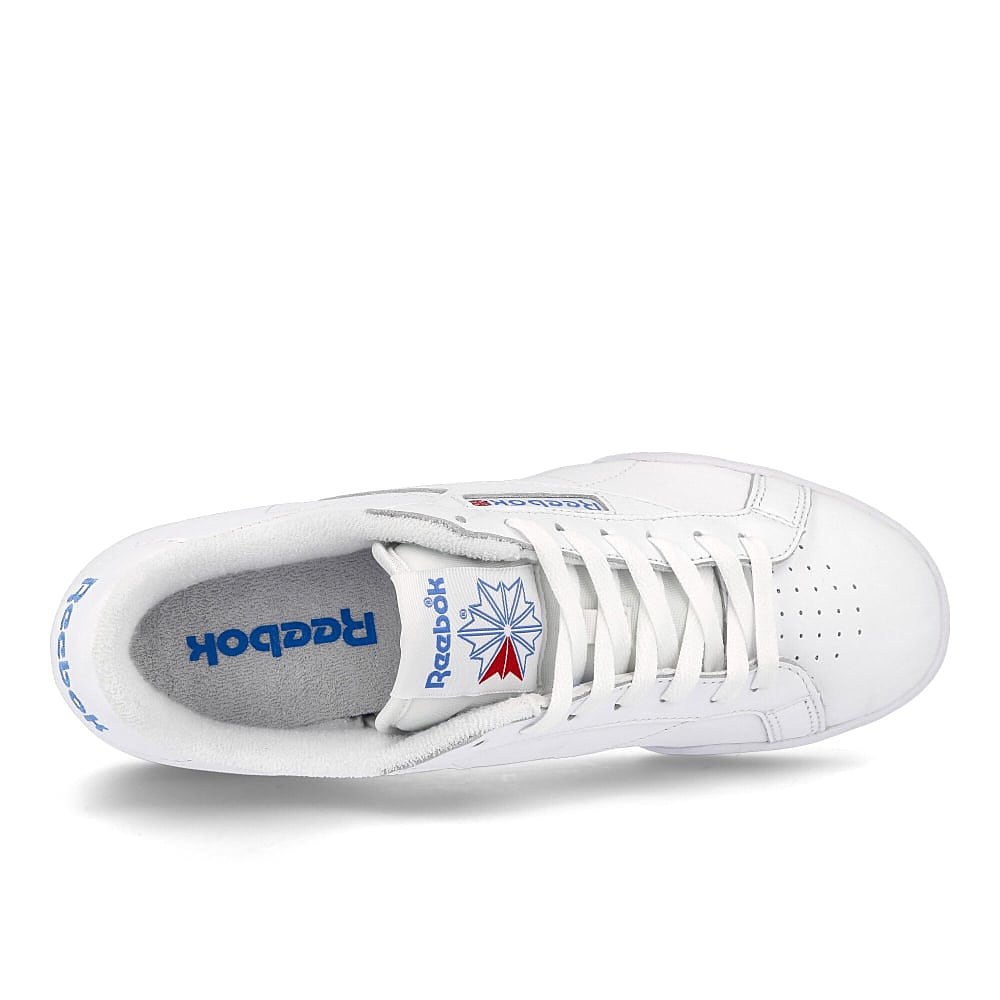 Reebok npc uk ii White / Athletic Blue / White Low Top Sneakers Detailfoto | Overkill
