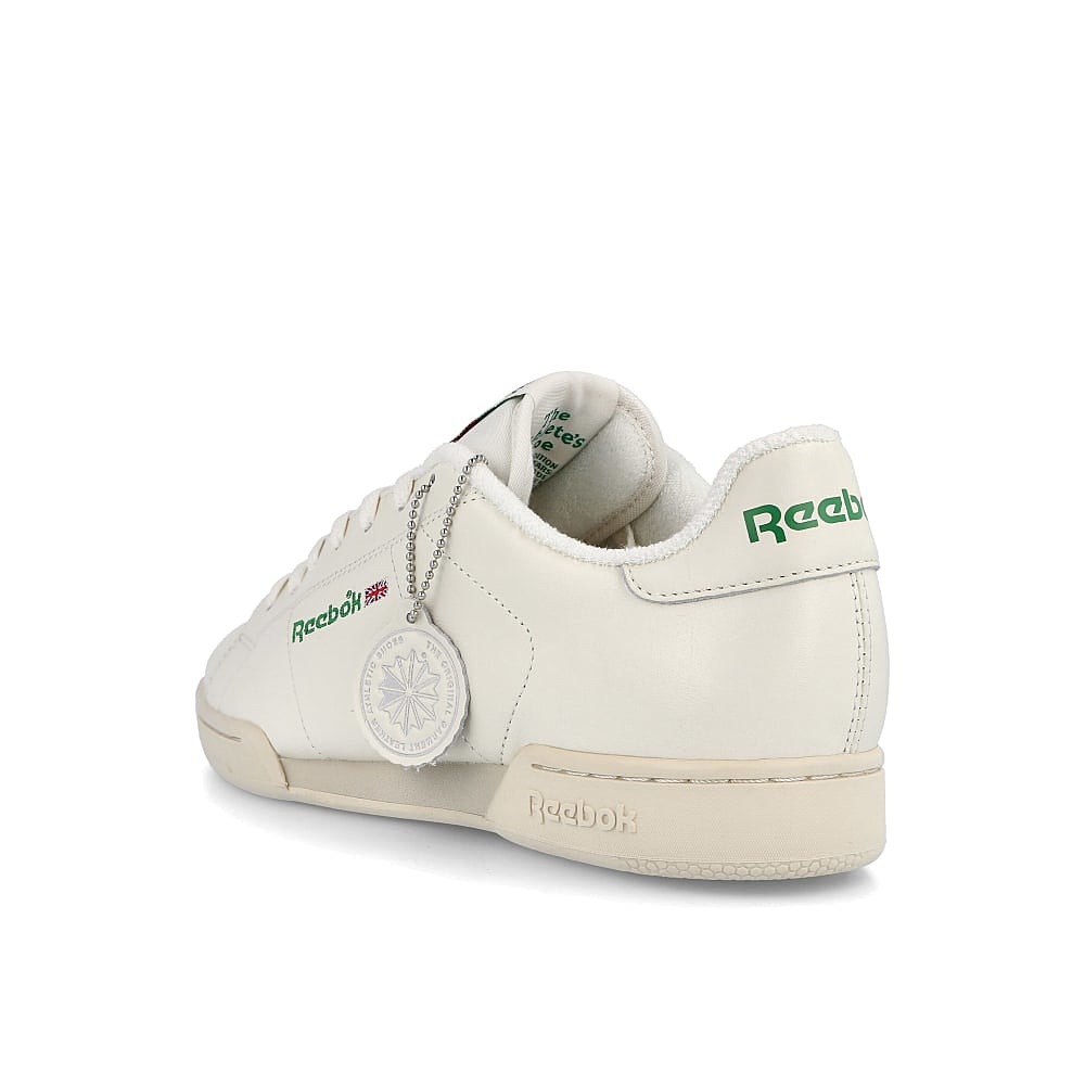 Reebok npc ii Chalk / Alabaster / Glen Green Low Top Sneakers Material | Overkill