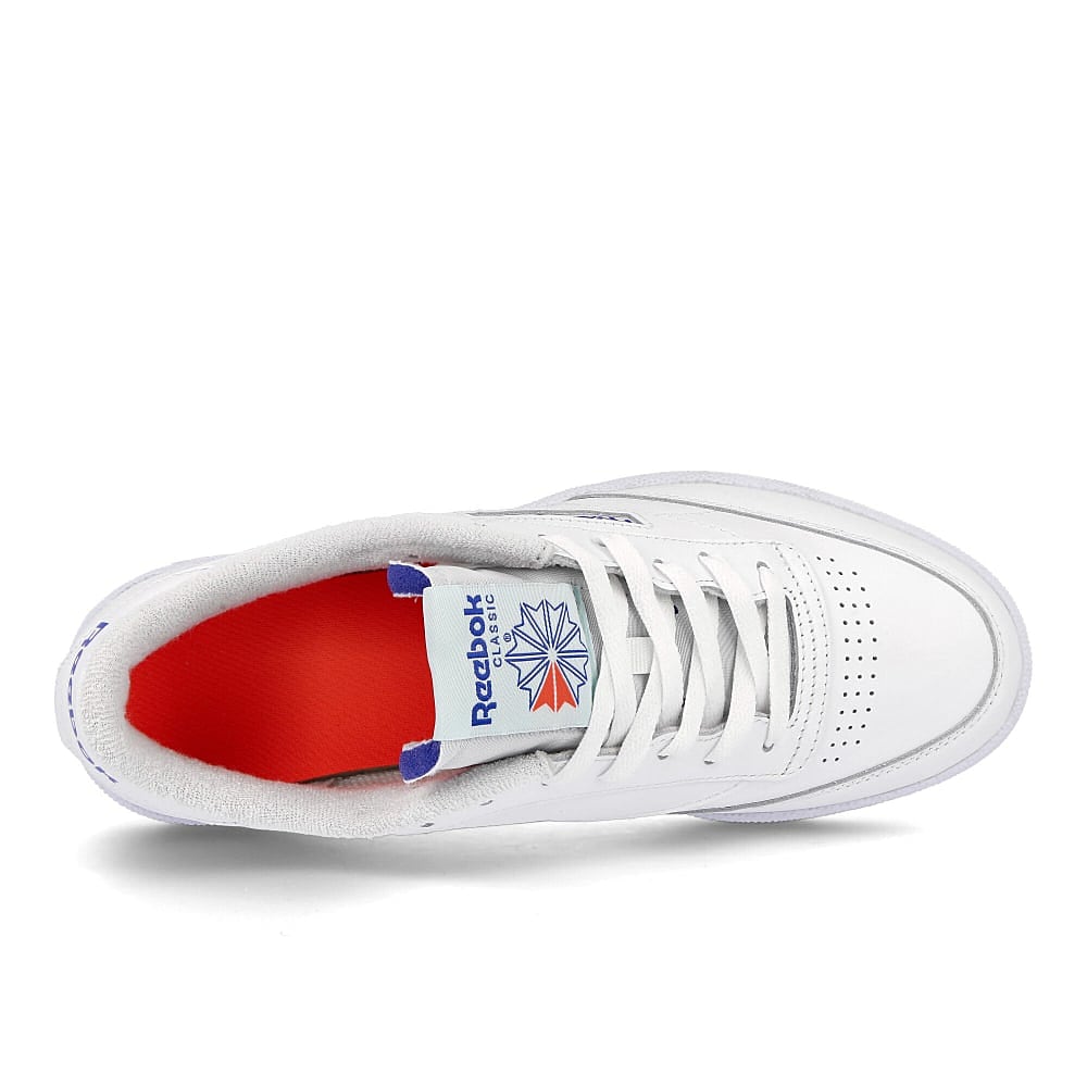 Reebok club c 85 White / Chalk / Court Blue Detail view 1 | Overkill
