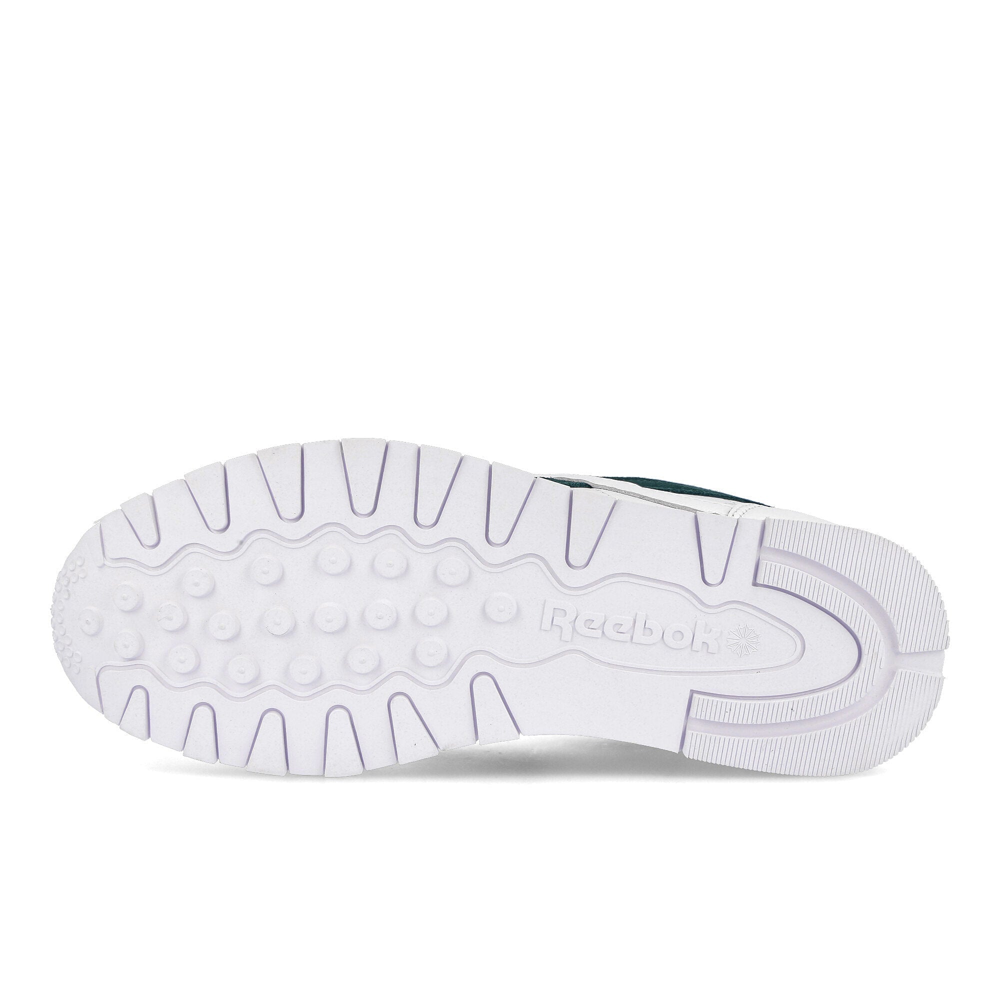 Reebok classic leather White / Gold Metallic / Forest Green Detail view 2 | Overkill