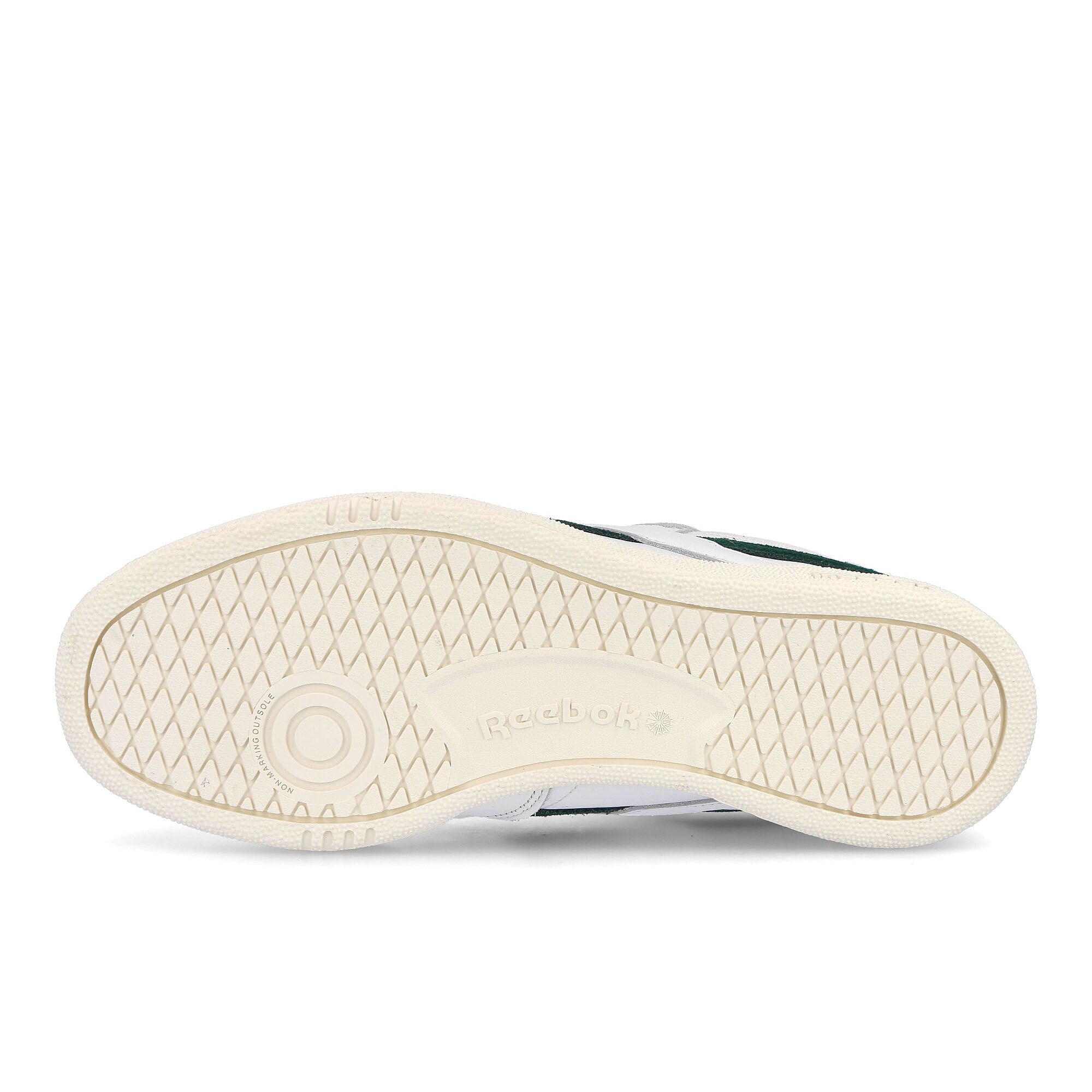 Reebok club c revenge White / Gold Metallic / Forest Green Detail view 2 | Overkill