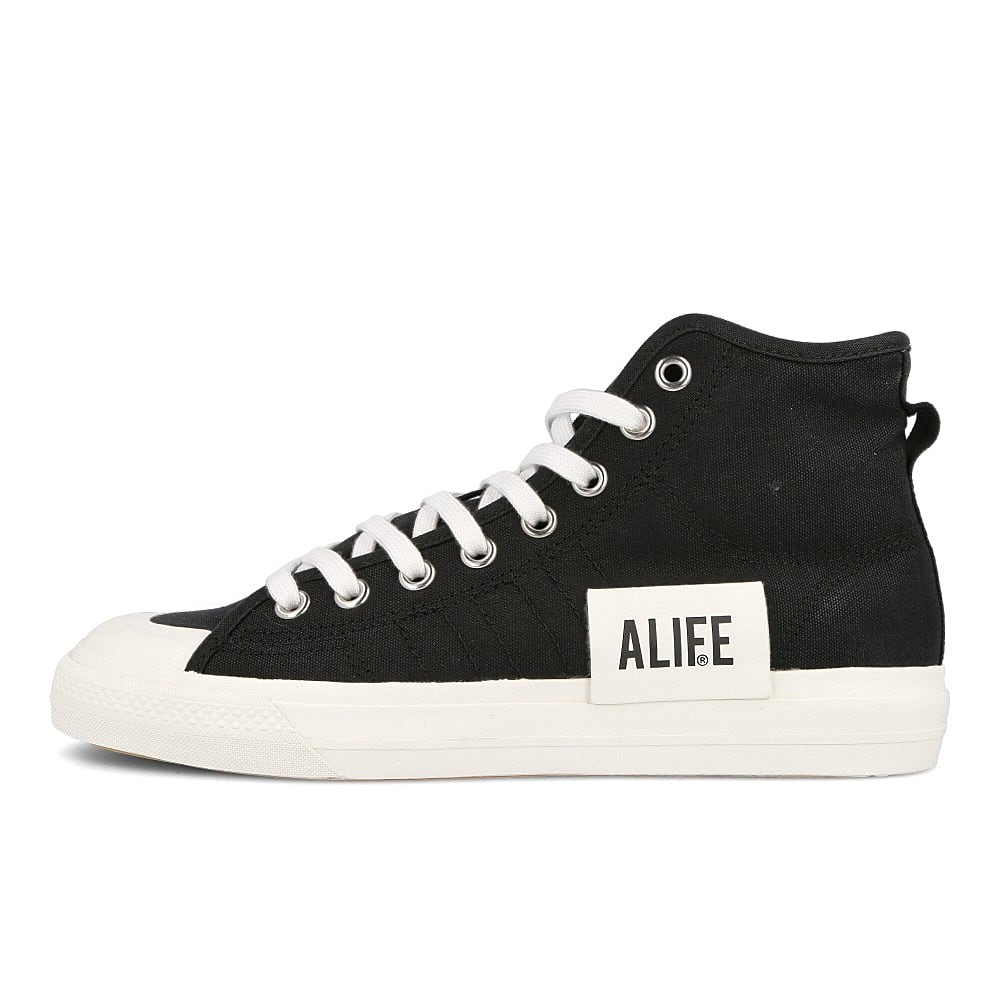 adidas Alife x adidas Nizza Hi Core Black-Off White-Off White Sneakers FX2623 | Overkill