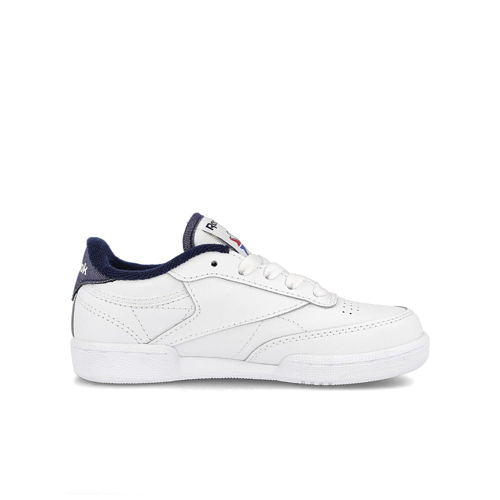 Reebok club c 85 kids White / Vector Navy / White Material | Overkill