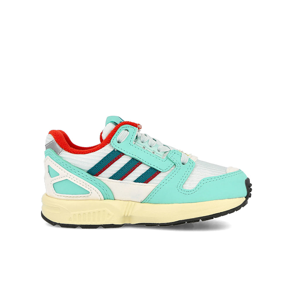 adidas zx 8000 el infants Ice Mint-Scarlet-Core Black Sneakers Silhouette | Overkill