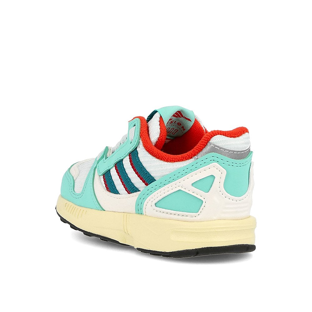 adidas zx 8000 el infants Ice Mint-Scarlet-Core Black Sneakers Material | Overkill