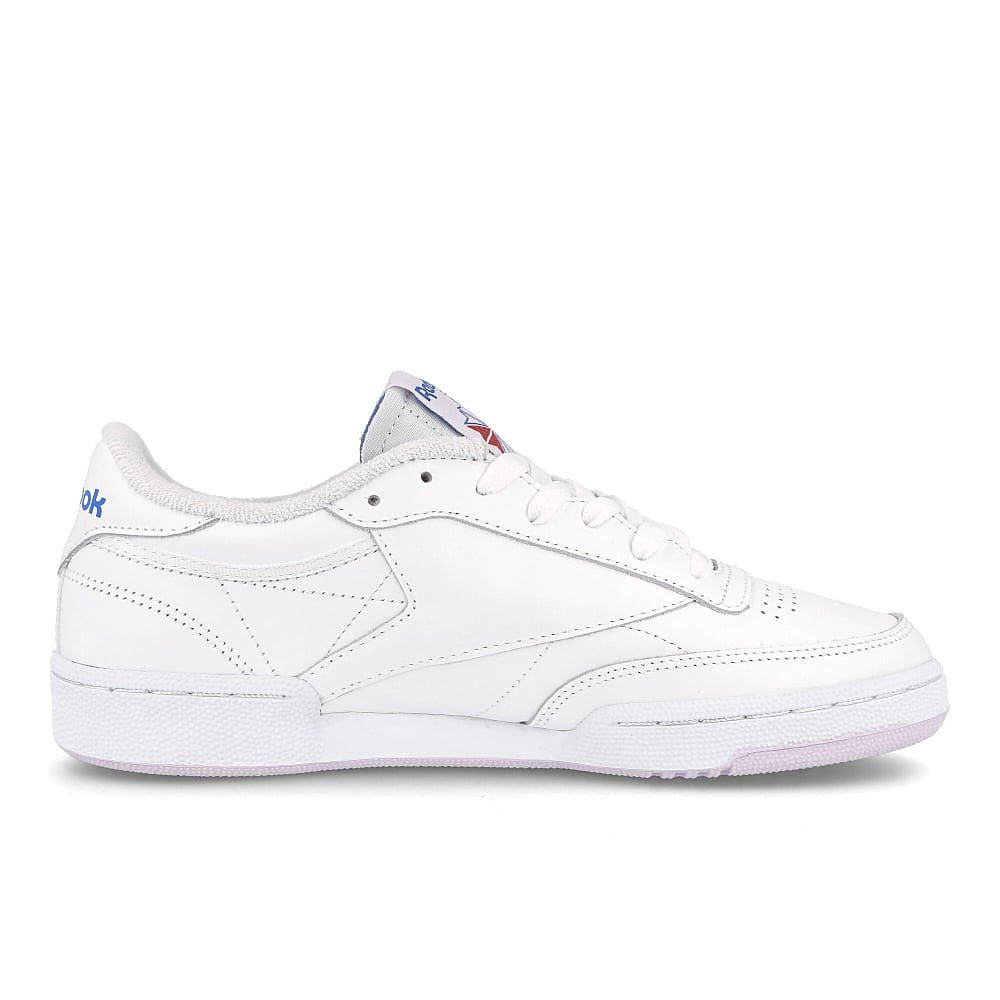 Reebok wmns club c 85 White-Luminous Lilac-Court Blue Sneakers Silhouette | Overkill