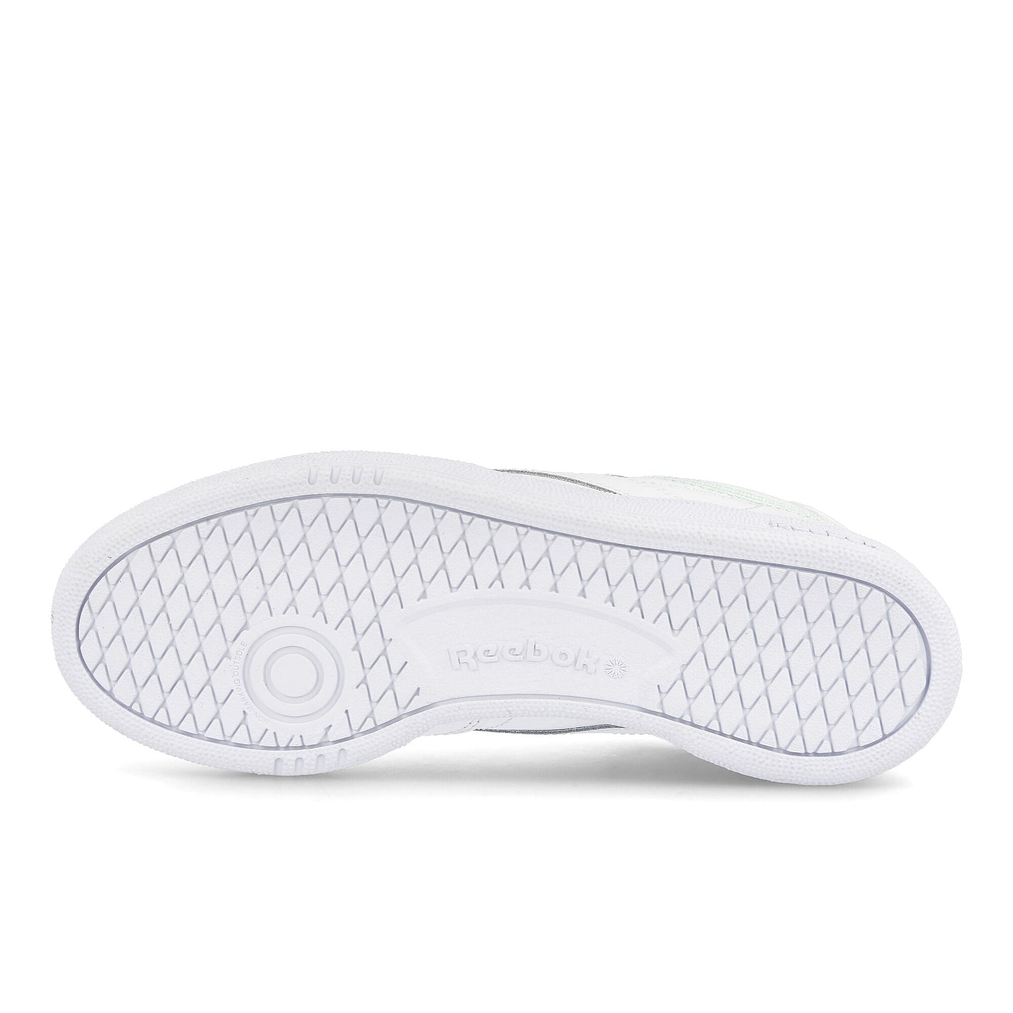 Reebok wmns club c 85 Footwear White / Dark Orchid / Aqua Dust Low Top Sneakers Detail View 1 | Overkill