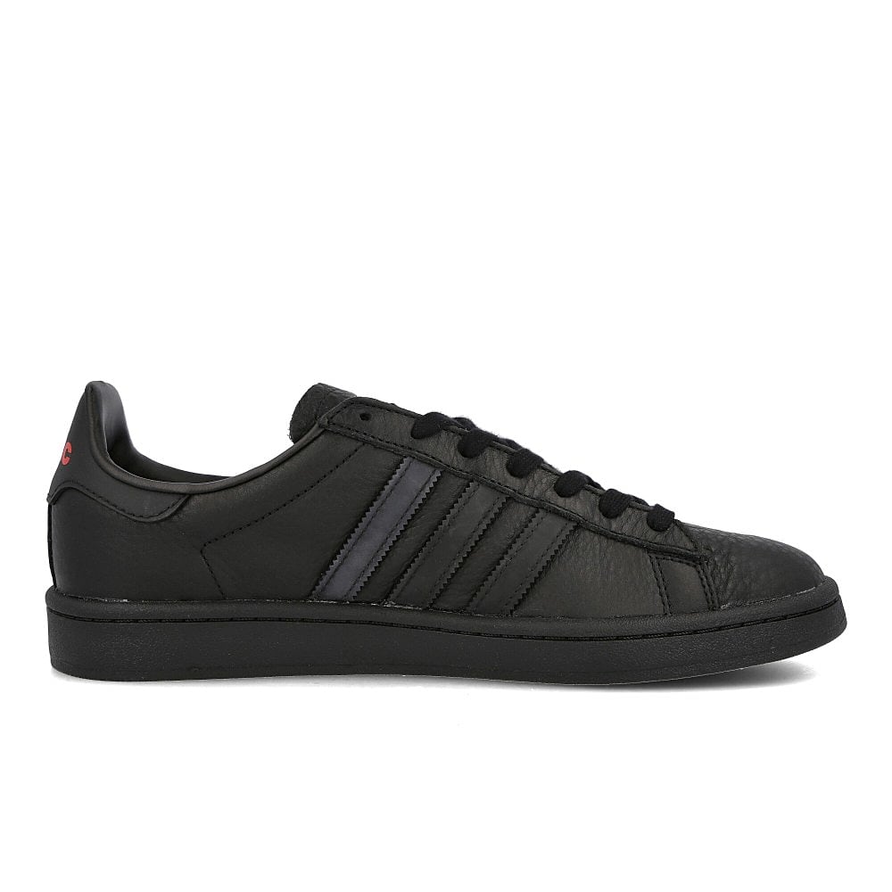 adidas 032c x adidas Campus Prince Albert Core Black-Core Black-Core Black Low Top Sneakers Silhouette | Overkill