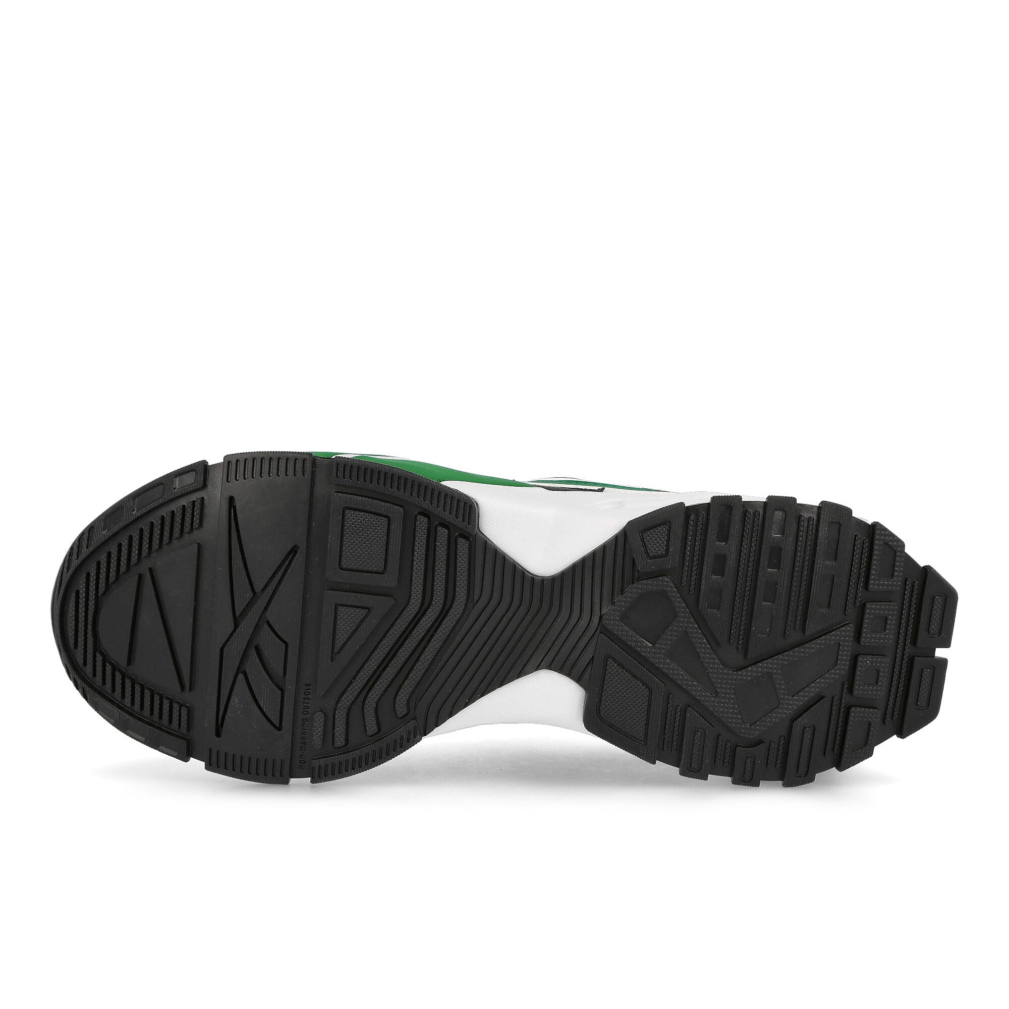 Reebok evzn Footwear White-Basil Green-Core Black Sneakers Detail View 1 | Overkill