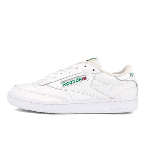 Reebok club c 85 White / White / Clen Green Low Top Sneakers FX3874 | Overkill