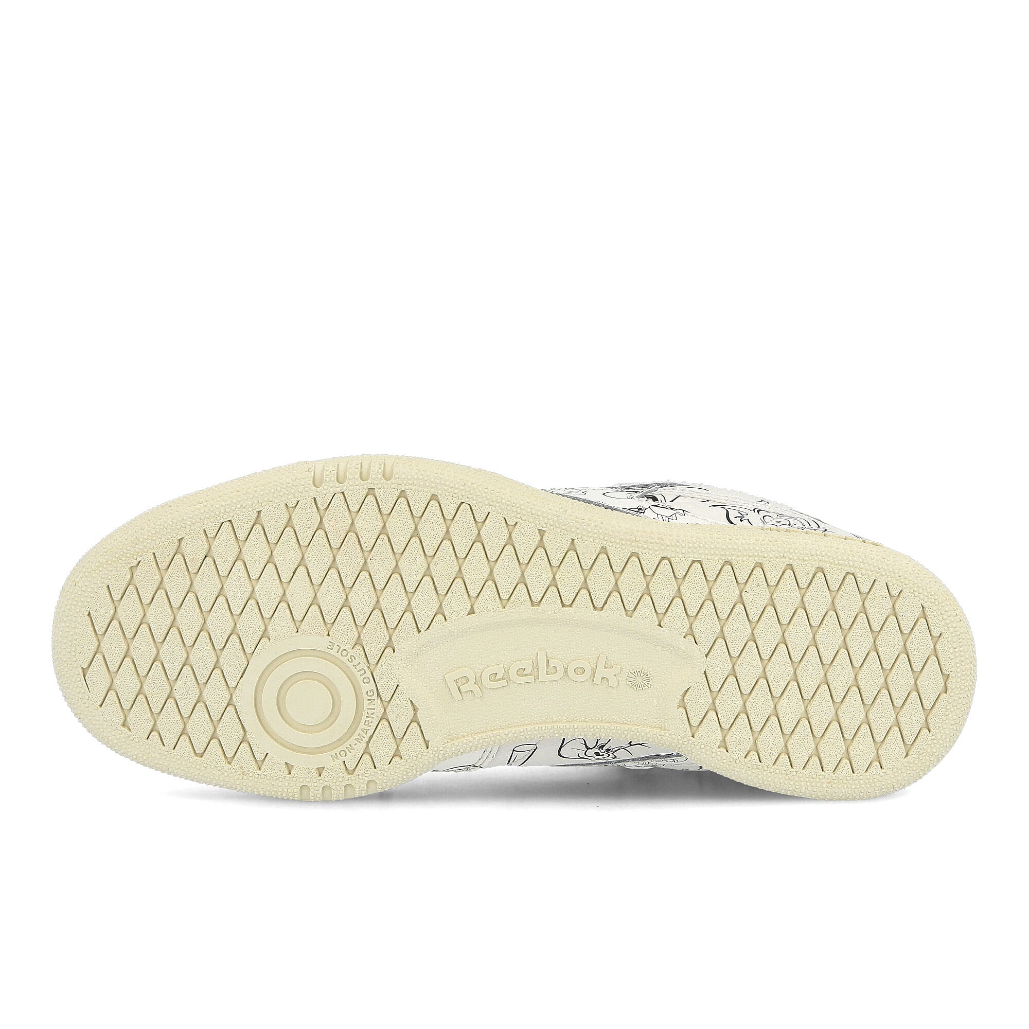 Reebok Tom & Jerry x Reebok Club C 85 MU Chalk Green-Paper White-Glen Green Sneakers Detail View 1 | Overkill