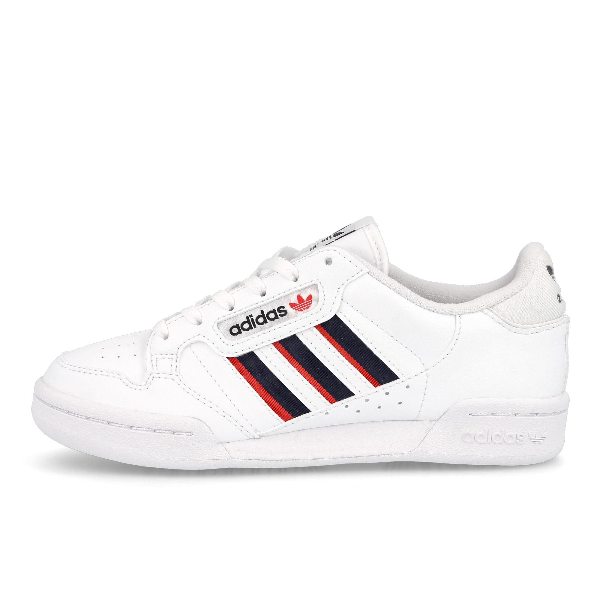 adidas continental 80 stripes Footwear White / Collegiate Navy / Vivid Red FX5090 | Overkill