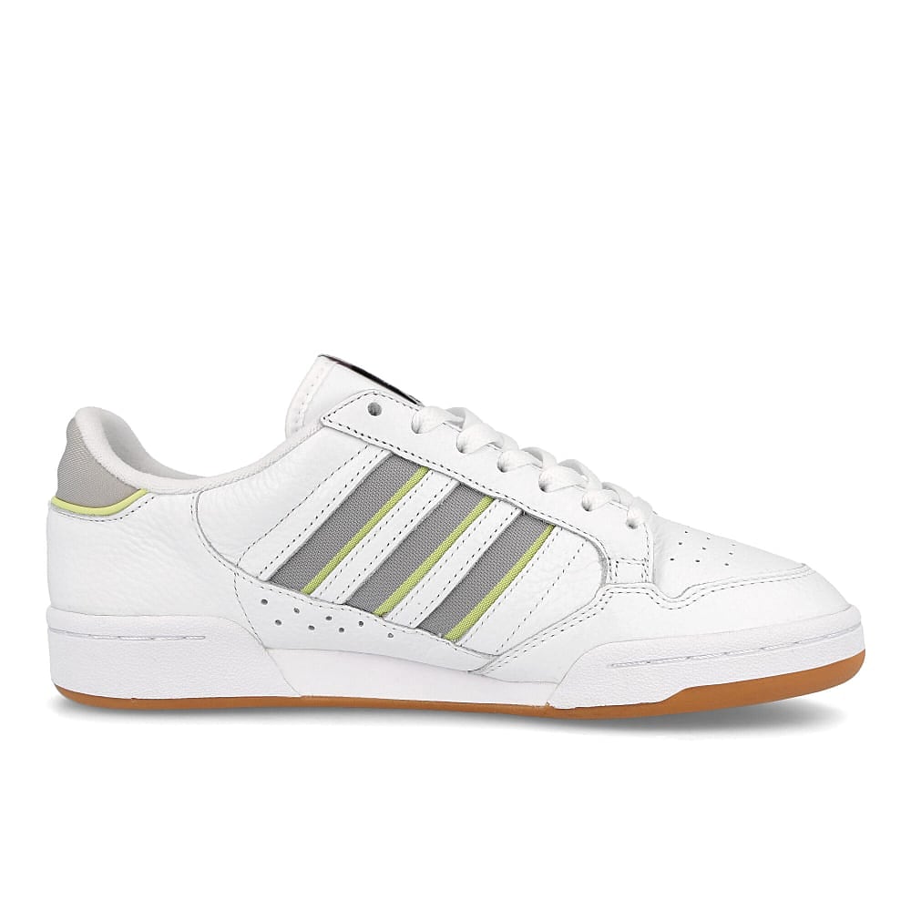 adidas continental 80 stripes Footwear White / Grey Two / Semi Frozen yellow Material | Overkill