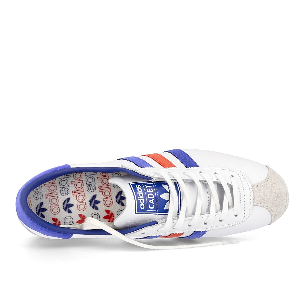 adidas cadet Footwear White-Collegiate Royal-Lush Red Sneakers Detailfoto | Overkill