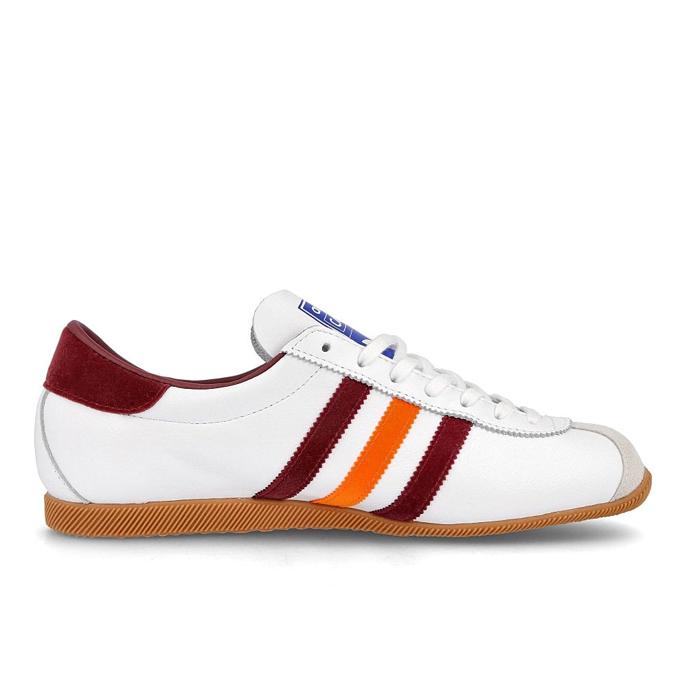 adidas cadet Footwear White-Collegiate Burgundy-Orange Sneakers Silhouette | Overkill