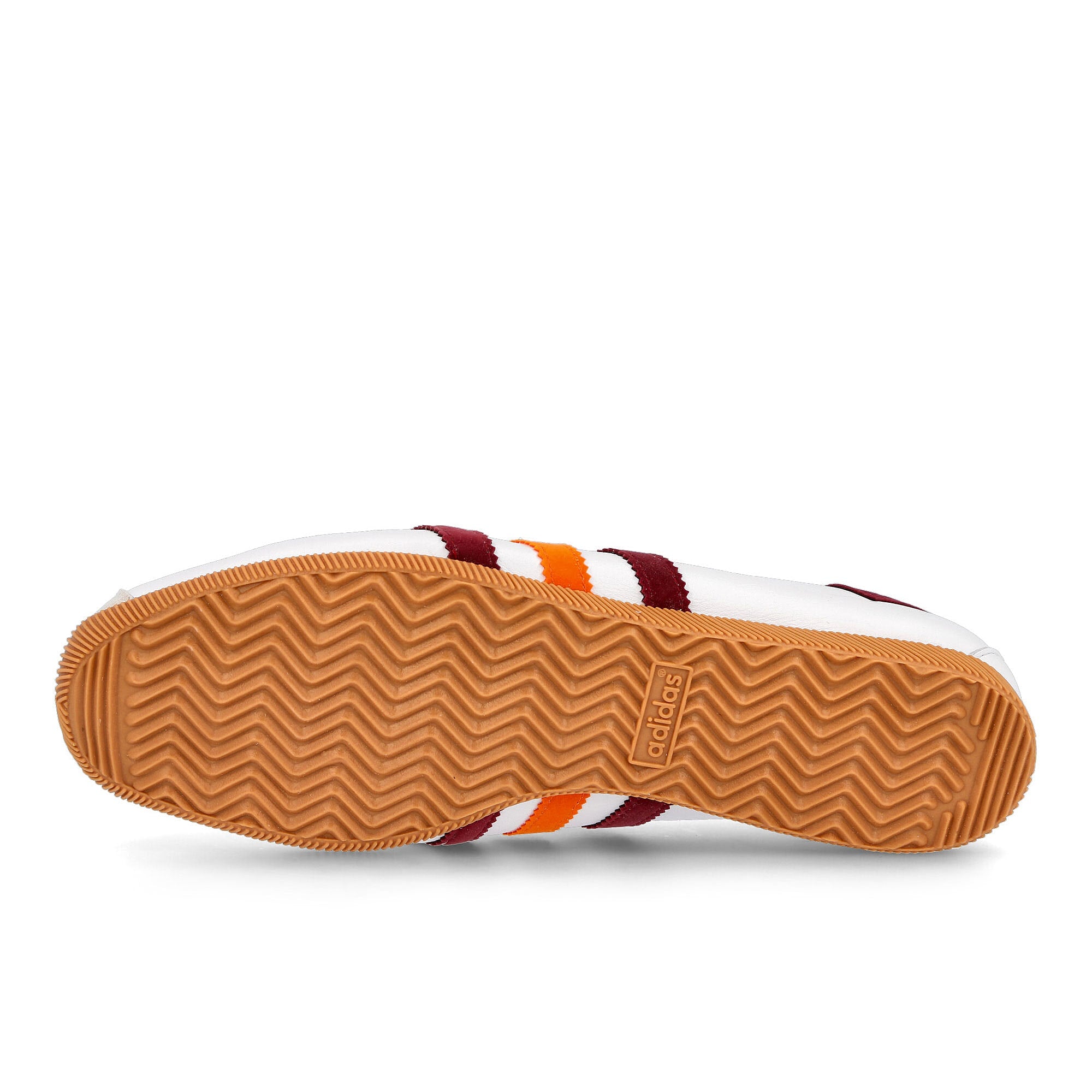 adidas cadet Footwear White-Collegiate Burgundy-Orange Sneakers Detail View 1 | Overkill
