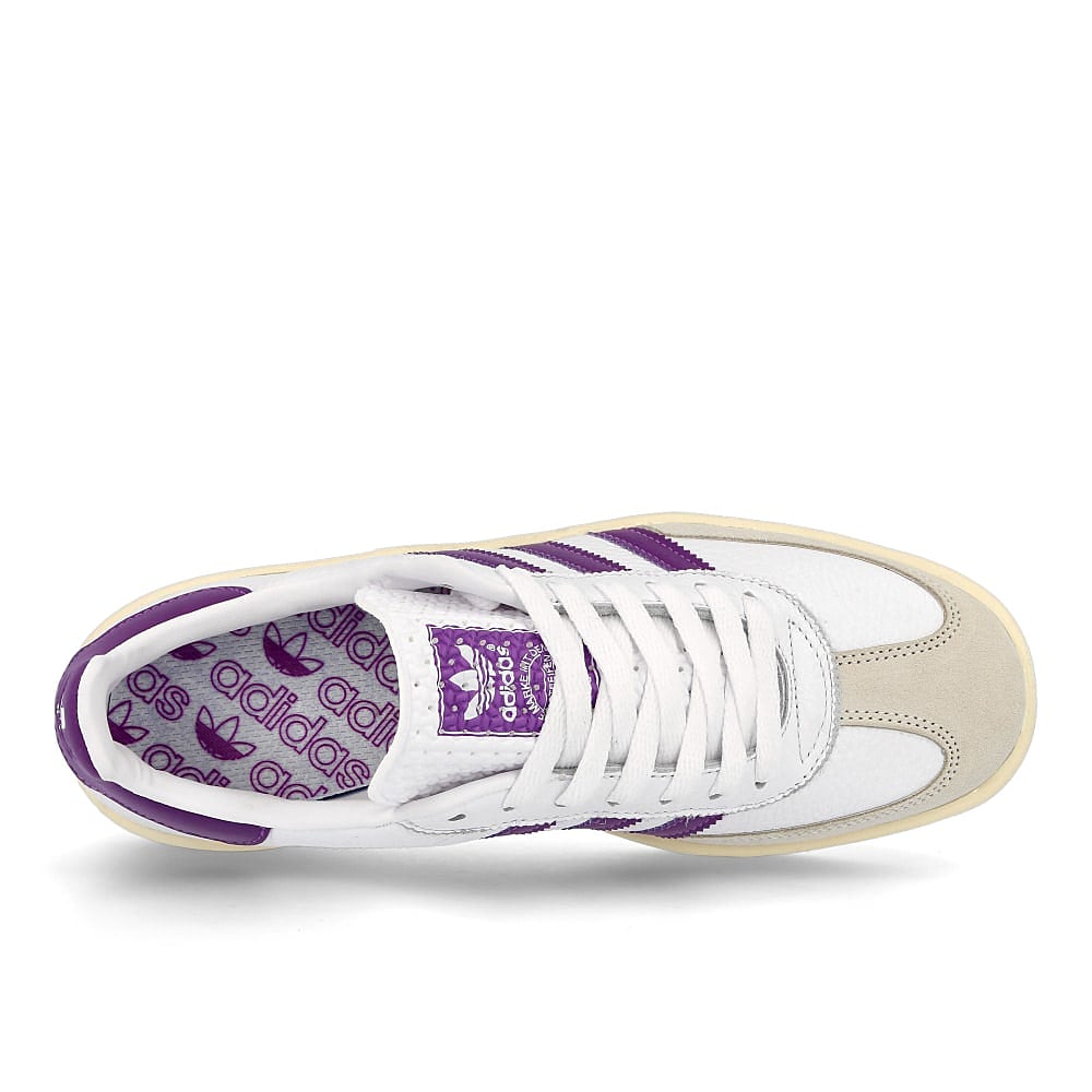 adidas madrid Footwear White-Shock Purple-Cream White Sneakers Detailfoto | Overkill