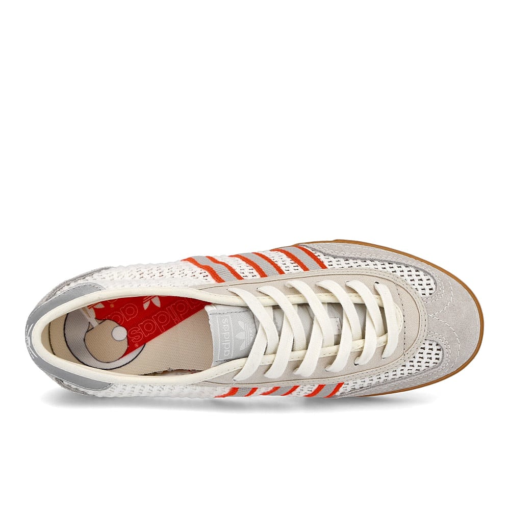 adidas tischtennis Footwear White-Metallic Silver-Solar Red Sneakers Detailfoto | Overkill
